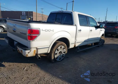 2012 Ford F-150 Platinum из США, поврежденный, VIN 1FTFW1ET5CFB16670